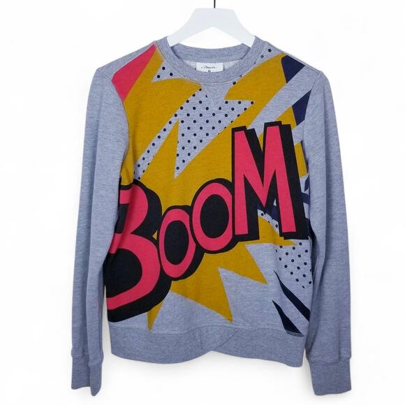 3.1 Phillip Lim f/ Target 20th Anniversary Collection BOOM Graphic Sweatshirt XS - Picture 1 of 7